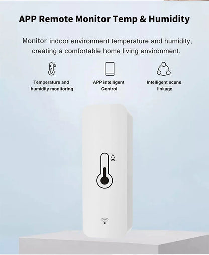 Tuya WiFi Smart Sensor – Temperature & Humidity Monitor