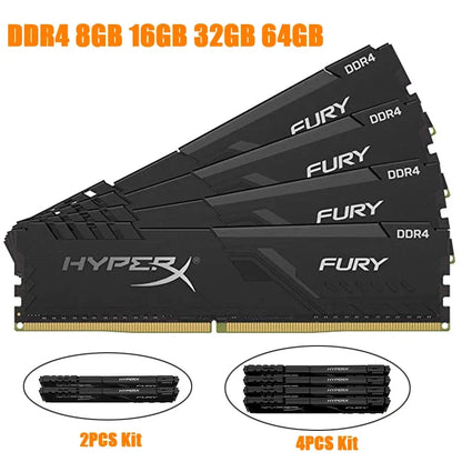 DDR4 Gaming RAM – 32GB/64GB/128GB, High-Speed Memory