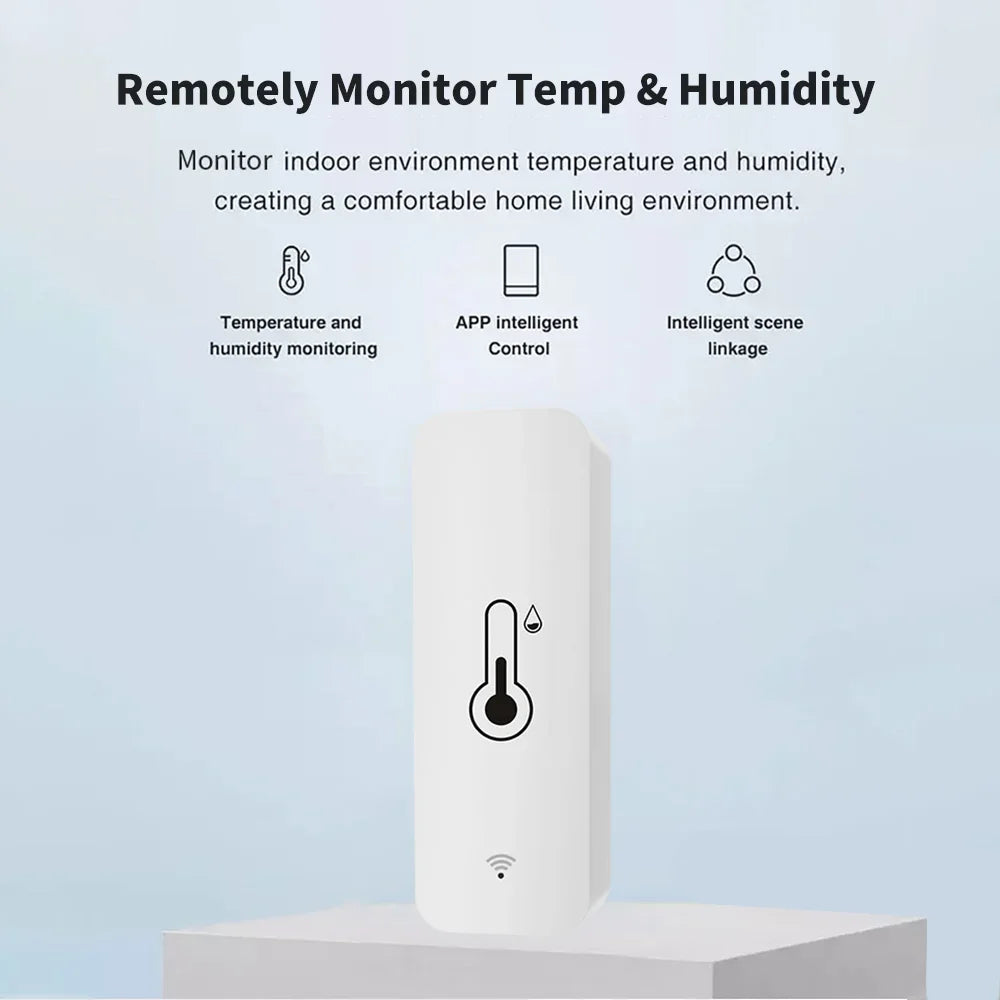 Tuya WiFi Smart Sensor – Temperature & Humidity Monitor