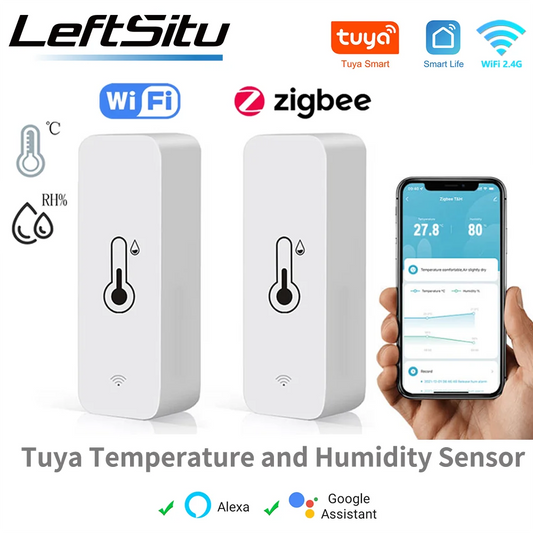 Tuya WiFi Smart Sensor – Temperature & Humidity Monitor