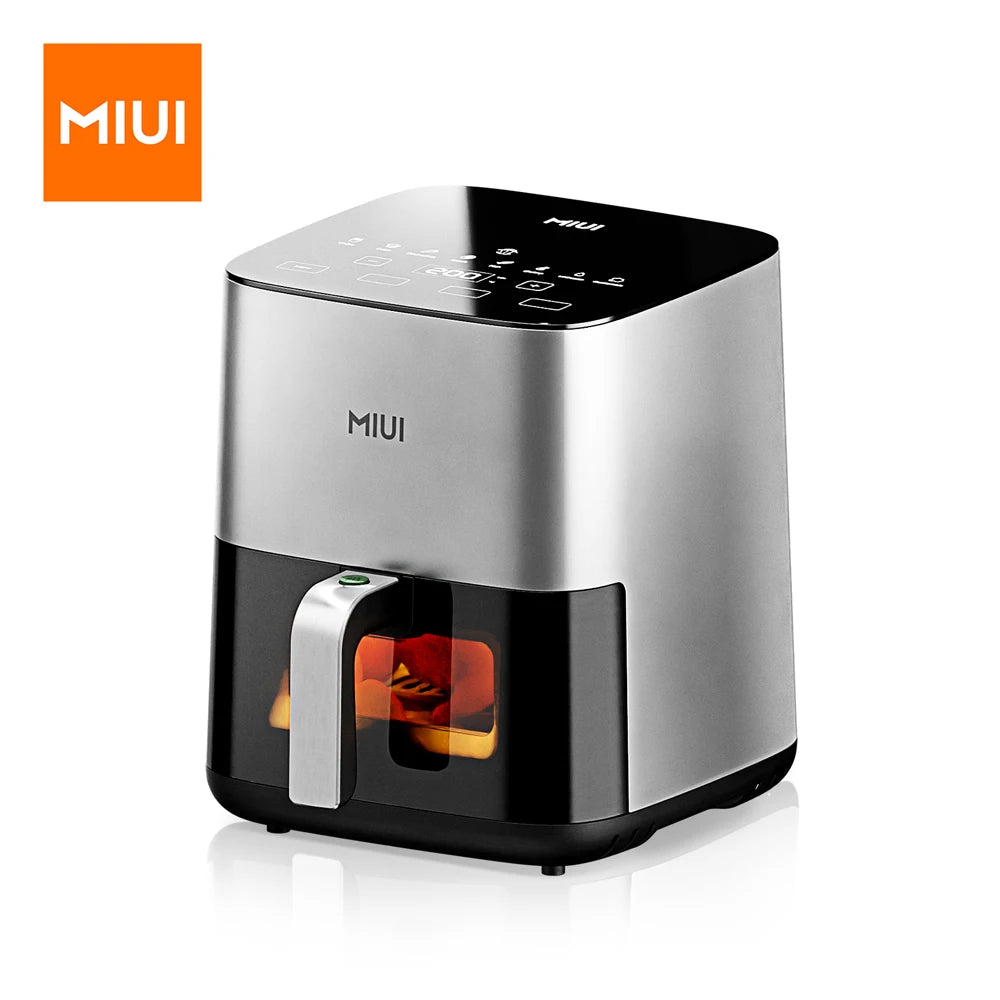 MIUI 5L Air Fryer – Touch Control, Oilless, Nonstick Basket